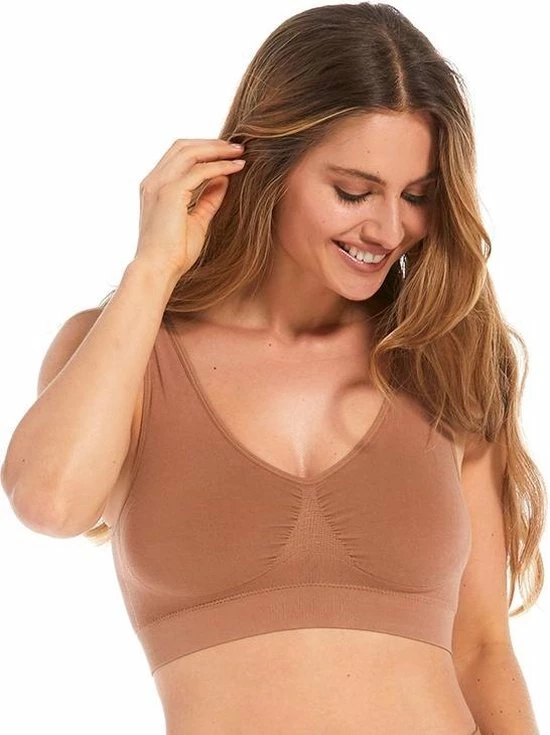 MAGIC Bodyfashion Bamboo Comfort Bra Mocha Vrouwen - Maat S 14 MAGIC Bodyfashion Bamboo Comfort Bra Mocha Vrouwen - Maat S - Afbeelding 12