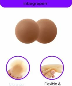 ConfiDance - Boob Tape + Nipple Covers - Fashion Tape - Borst Tape - Plak BH - Tepelplakkers - Wood -lingerie-dames-badmode Winkel 550x740