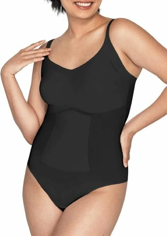 Maidenform Power Players Bodysuit Firm Control Vrouwen Body - Zwart - Maat L 7 Maidenform Power Players Bodysuit Firm Control Vrouwen Body - Zwart - Maat L - Afbeelding 5