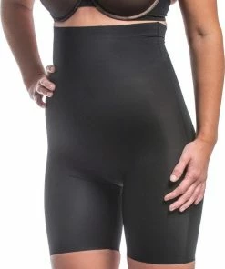 MAGIC Bodyfashion Maxi Sexy Hi Bermuda Zwart Vrouwen - Maat 3XL -lingerie-dames-badmode Winkel 550x779 1