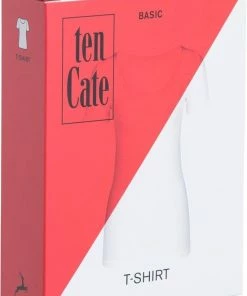 Ten Cate Dames T-shirt 30199 Wit-S - S -lingerie-dames-badmode Winkel 550x782