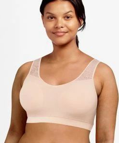 Chantelle SoftStretch V-Neck Voorgevormde Top - Maat M/L -lingerie-dames-badmode Winkel 550x789 1