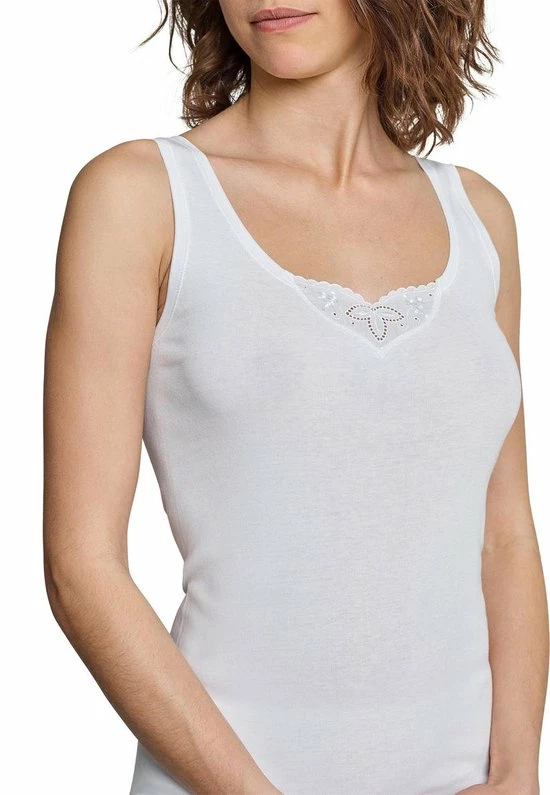 Schiesser Cotton Essentials 2PACK Tanktop Dames Onderhemd - Maat 46 7 Schiesser Cotton Essentials 2PACK Tanktop Dames Onderhemd - Maat 46 - Afbeelding 5