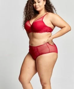 Merkloos Gaspara Soft Padded Half Cup Tulle Plunge BH | Black Friday SALE - WIJN-ROOD - Maat 80D 14 Merkloos Gaspara Soft Padded Half Cup Tulle Plunge BH | Black Friday SALE - WIJN-ROOD - Maat 80D -lingerie-dames-badmode Winkel 550x805 1