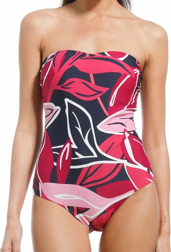 Pastunette Beach - Floral Leaves - Badpak - Roze/Blauw - Maat 42 5 Pastunette Beach - Floral Leaves - Badpak - Roze/Blauw - Maat 42 - Afbeelding 3