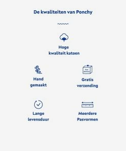 Merkloos Ponchy - Surf Poncho - Handdoek Poncho – Marrom Velho - Maat Groot - Uniseks - Katoen -lingerie-dames-badmode Winkel 550x818