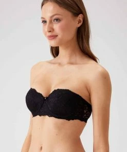Viuma Milano Viuma Vrouw Zwart 620361 Kanten Beha Strapless Push Up Bh Dagelijks Comfort Hoogwaardig Kwaliteit -lingerie-dames-badmode Winkel 550x825 29
