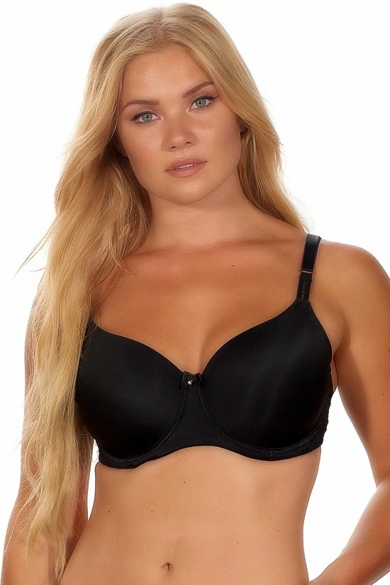After Eden D Cup & Up After Eden D-Cup & Up Dames Faro Voorgevormde BH - Zwart - Maat F85 5 After Eden D Cup & Up After Eden D-Cup & Up Dames Faro Voorgevormde BH - Zwart - Maat F85 - Afbeelding 3