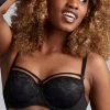 Marlies Dekkers – Space Odyssey – BH Voorgevormd – 35610 – Steel Grey And Black Lace - C85/100