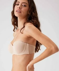 Viuma Milano Viuma Vrouw Beige 602061 Strapless Beha Bh Zonder Beugel Dagelijks Comfort Hoogwaardig Kwaliteit -lingerie-dames-badmode Winkel 550x825 87