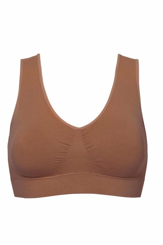 MAGIC Bodyfashion Bamboo Comfort Bra Mocha Vrouwen - Maat S 3 MAGIC Bodyfashion Bamboo Comfort Bra Mocha Vrouwen - Maat S